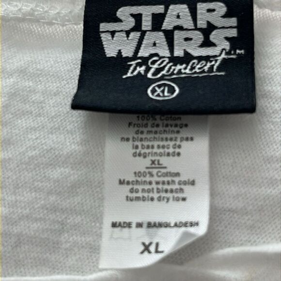 Star Wars RARE Concert Graphic Tee. Princess Leia - Picture 5 of 6